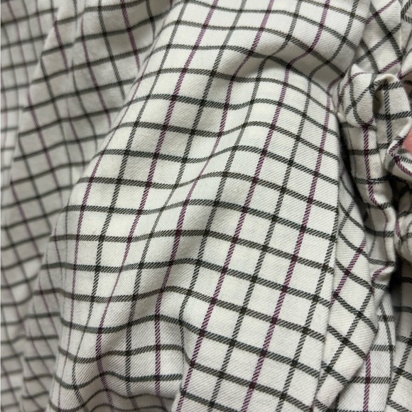 Men's cream Checkered Shirt - Picture 2 of 7